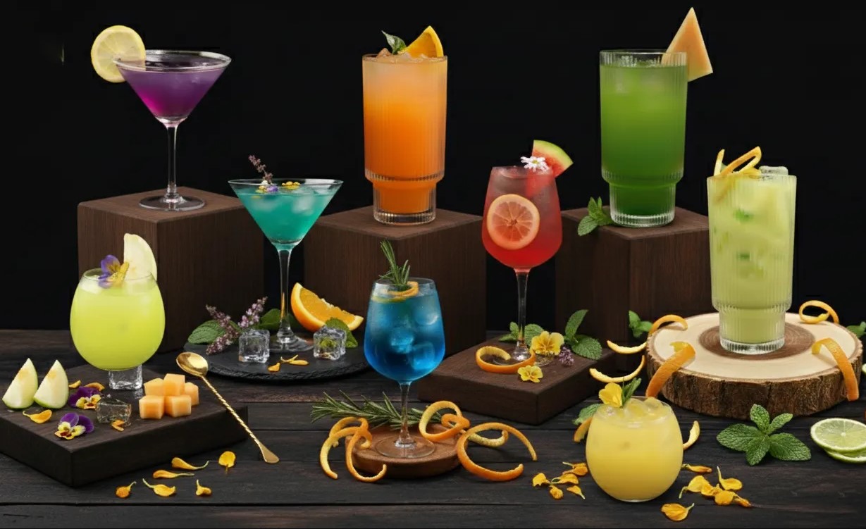 Bartender pha chế cocktail Việt